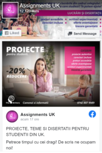 Assignments, Projects, Homework and Dissertations for students in the UK